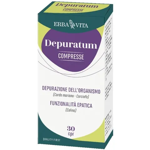 Erba Vita Depuratum 30 Compresse – immagine 4