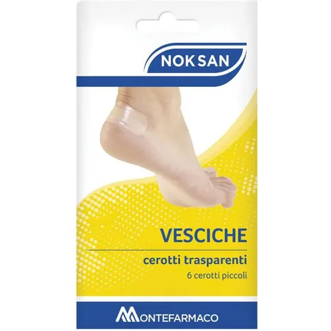 Nok San Tech Vesciche Cerotti Trasparenti Piccoli 6 Pezzi – immagine 4