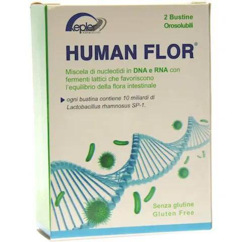 CRONO PHARMA Srl HUMAN FLOR 8 Bust.12g – immagine 2