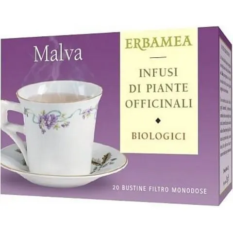 erbamea Malva bio 20 bustine 24 g – immagine 3