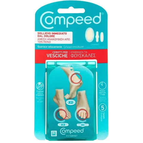 compeed cerotti per vesciche misto 5 pezzi – immagine 3