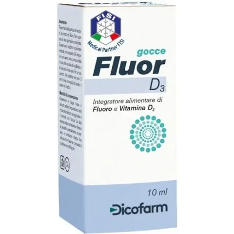 DICOFARM SpA Dicofarm, Fluor D3, 10 ml – immagine 2
