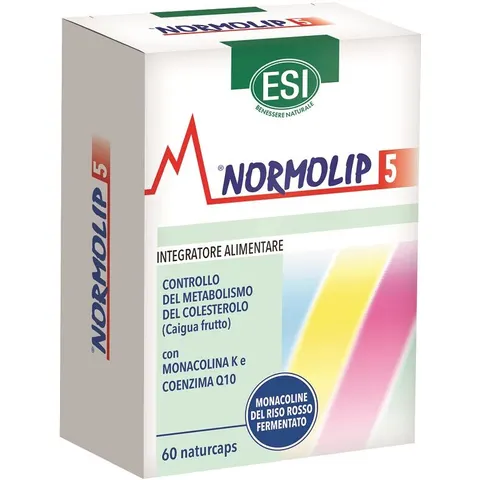 normolip Esi 5 Integratore Controllo Colesterolo 60 Capsule – immagine 3