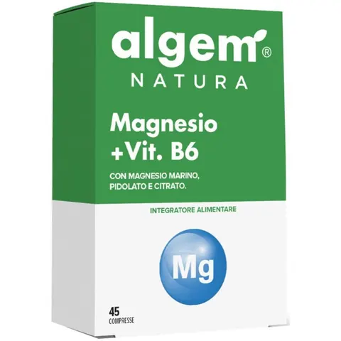 algem natura Algem Magnesio + Vitamina B6 45 Compresse – immagine 2