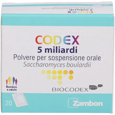 BIOCODEX Codex 5 Miliardi, 20 bustine – immagine 3