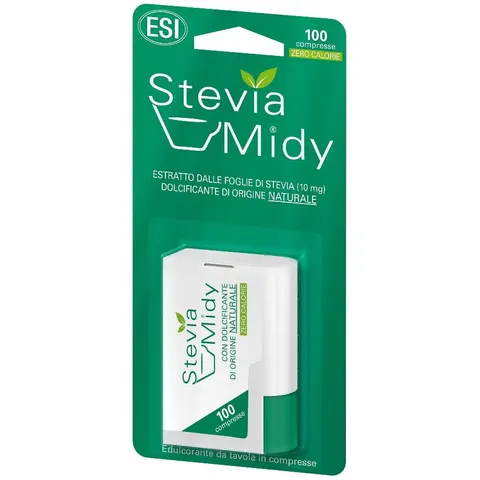 Esi Stevia Midy Dolcificante Naturale 100 Compresse – immagine 4