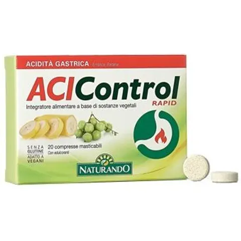 Naturando Acicontrol Rapid 20 Compresse – immagine 4