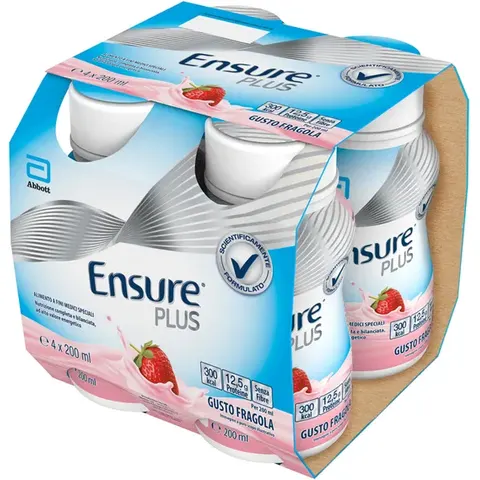 ensure plus fragola 4x200 ml – immagine 2