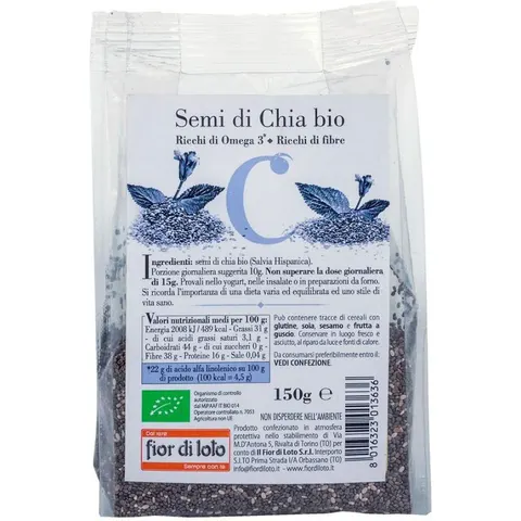 Biotobio Semi Di Chia Bio 150g – immagine 4