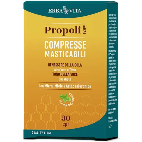 Erba Vita PROPOLI EVSP 30CPR MASTIC – immagine 3