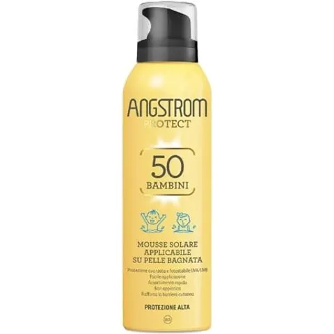 Angstrom Protect Mousse Solare SPF50 per Bambini, 150ml – immagine 2
