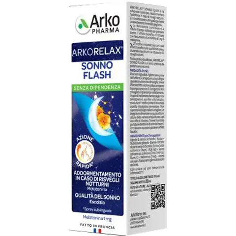 0 Arkorelax Flash Sonno Spray 2g – immagine 4