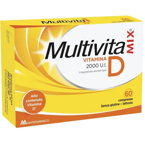 multivitaminix Multivitamix vitamina d 2000 ui 60 compresse – immagine 4