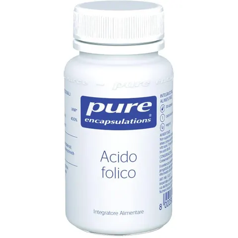 Pure Encapsulations Acido Folico 30 Capsule – immagine 3
