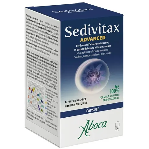 aboca Sedivitax advanced 30 capsule – immagine 3
