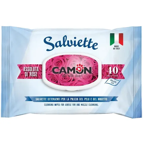 Camon Salviette Assoluta Rose 40pz – immagine 3