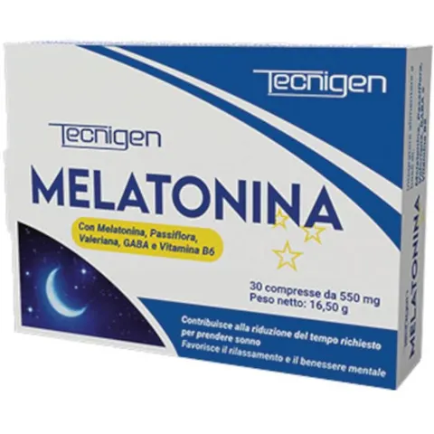 TECNIGEN Srl TECNIGEN MELATONINA 30Cpr – immagine 2