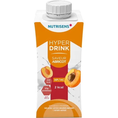 nutrisens Hyperdrink 2kcal albicocca 4x200 ml – immagine 2