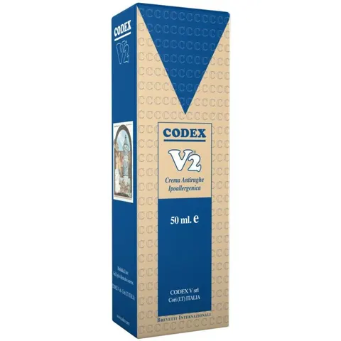 CODEX V Srl V 2 Crema Antirughe Ipoall.50ml – immagine 2