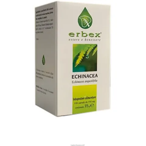 Erbex Echinacea 100 Capsule 350Mg – immagine 2