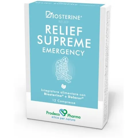 Prodeco Pharma Biosterine Relief Supreme 12 Compresse – immagine 2