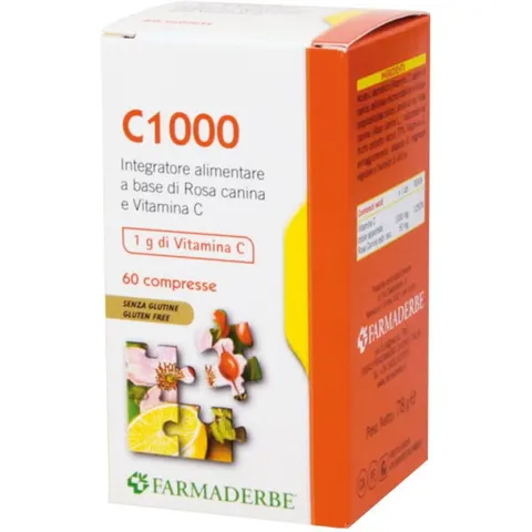 Farmaderbe Nutra C 1000 60 Compresse – immagine 3