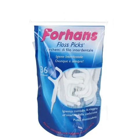 Forhans Archetti Interdentali Floss Picks 36 Pezzi – immagine 2