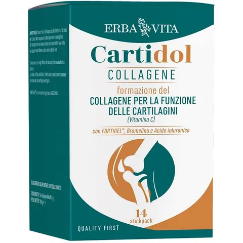 Erba Vita Cartidol Collagene 14 Bustine – immagine 3