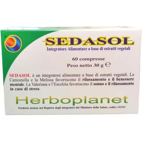 Herboplanet Sedasol 60 Compresse – immagine 5