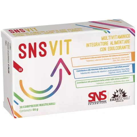 ERBENOBILI Srl SNS VIT, 30 Compresse – immagine 2