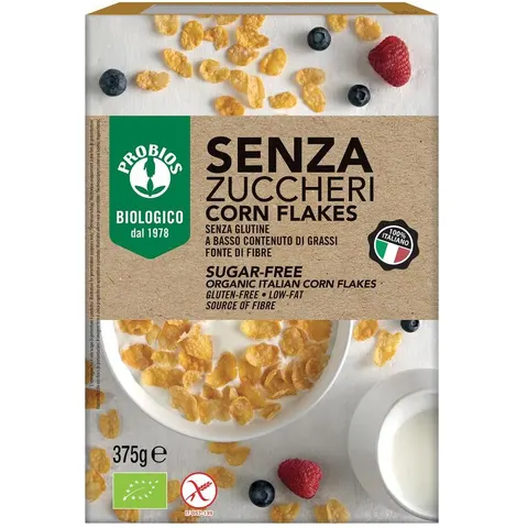 Probios Corn Flakes Senza Zuccheri 375 G – immagine 3