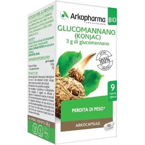 arkofarm arkocapsule Glucomannano 45capsule – immagine 3