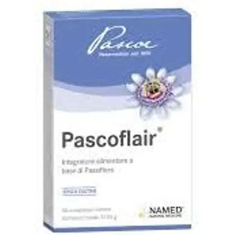 named Pascoe Pascoflair Integratore per il Rilassamento e Sonno 30 Compresse – immagine 3