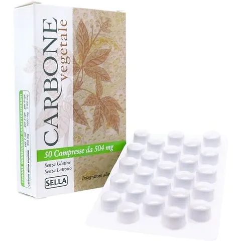 Sella Carbone Vegetale 50 Compresse – immagine 4