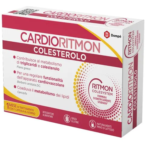 Dompe' Cardioritmon Colesterolo 30 Capsule – immagine 4