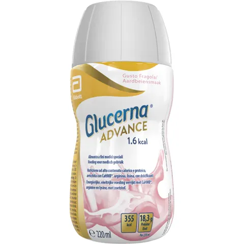 Abbott Glucerna advance 1,6 fragola 220 ml – immagine 2