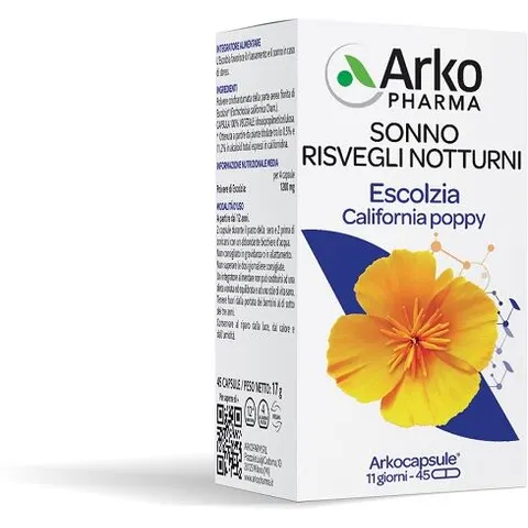 arkofarm arkocapsule Escholtzia 45 Capsule – immagine 4
