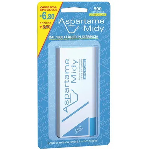 esi Aspartame Midy 500 Compresse Dolcificanti – immagine 4