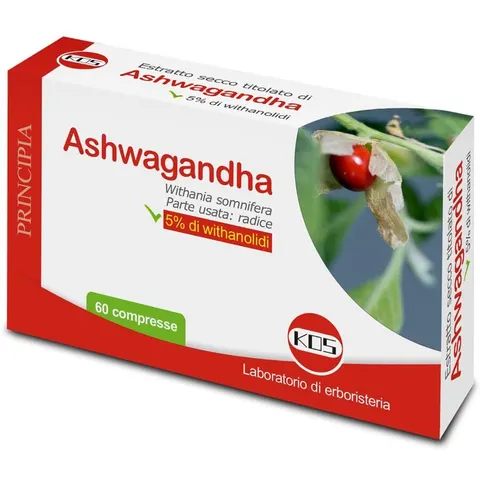 Kos Ashwagandha 5% Withanolid60cpr – immagine 3