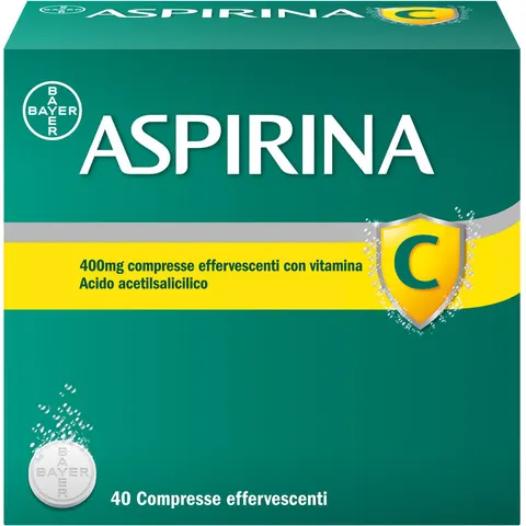 BAYER SpA Aspirina C, 40 Compresse – immagine 2
