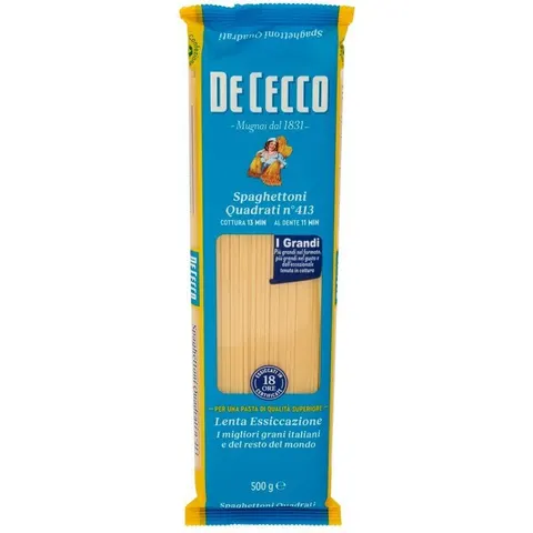 F.LLI DE CECCO SpA DE CECCO Spagh.Quad.413 400g – immagine 2
