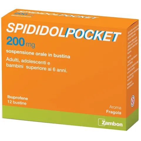 Zambon SpididolPocket 200 mg, 12 Bustine – immagine 2