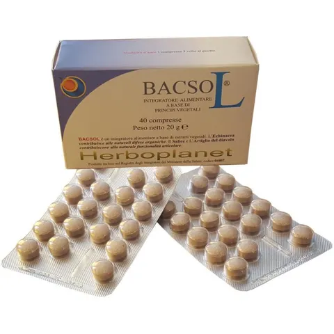 Herboplanet Bacsol 40 Compresse – immagine 4
