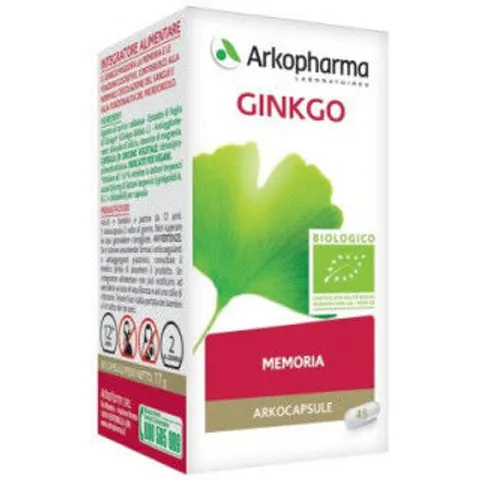 arkofarm arkocapsule Gingko Bio 130 Capsule – immagine 4