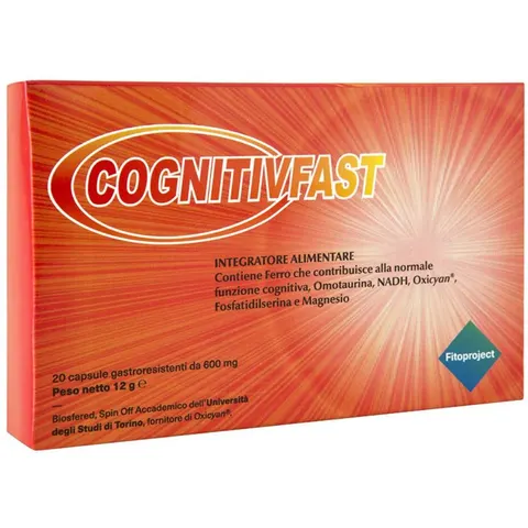 fitoproject Cognitiv Fast 20 Capsule – immagine 3