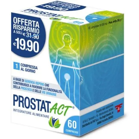 F&F Srl Prostat Act, 60 Compresse – immagine 3