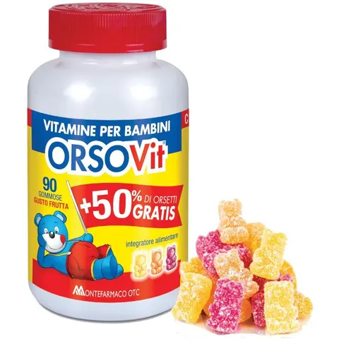 Montefarmaco Orsovit caramelle gommose 90 pezzi – immagine 4
