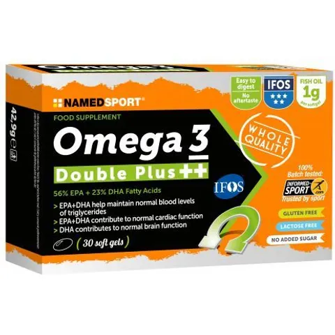 named sport Omega 3 double plus++ 30softg. – immagine 3