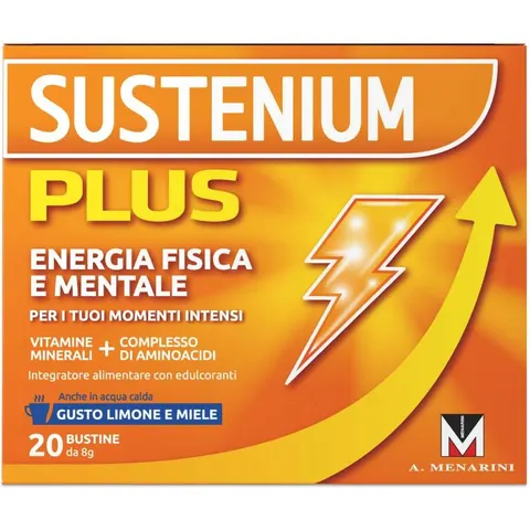 Sustenium Plus Limone e Miele 20 Bustine da 8 g – immagine 5