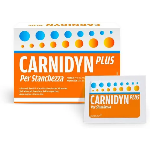 Alfasigma Carnidyn Plus 20 bustine – immagine 4